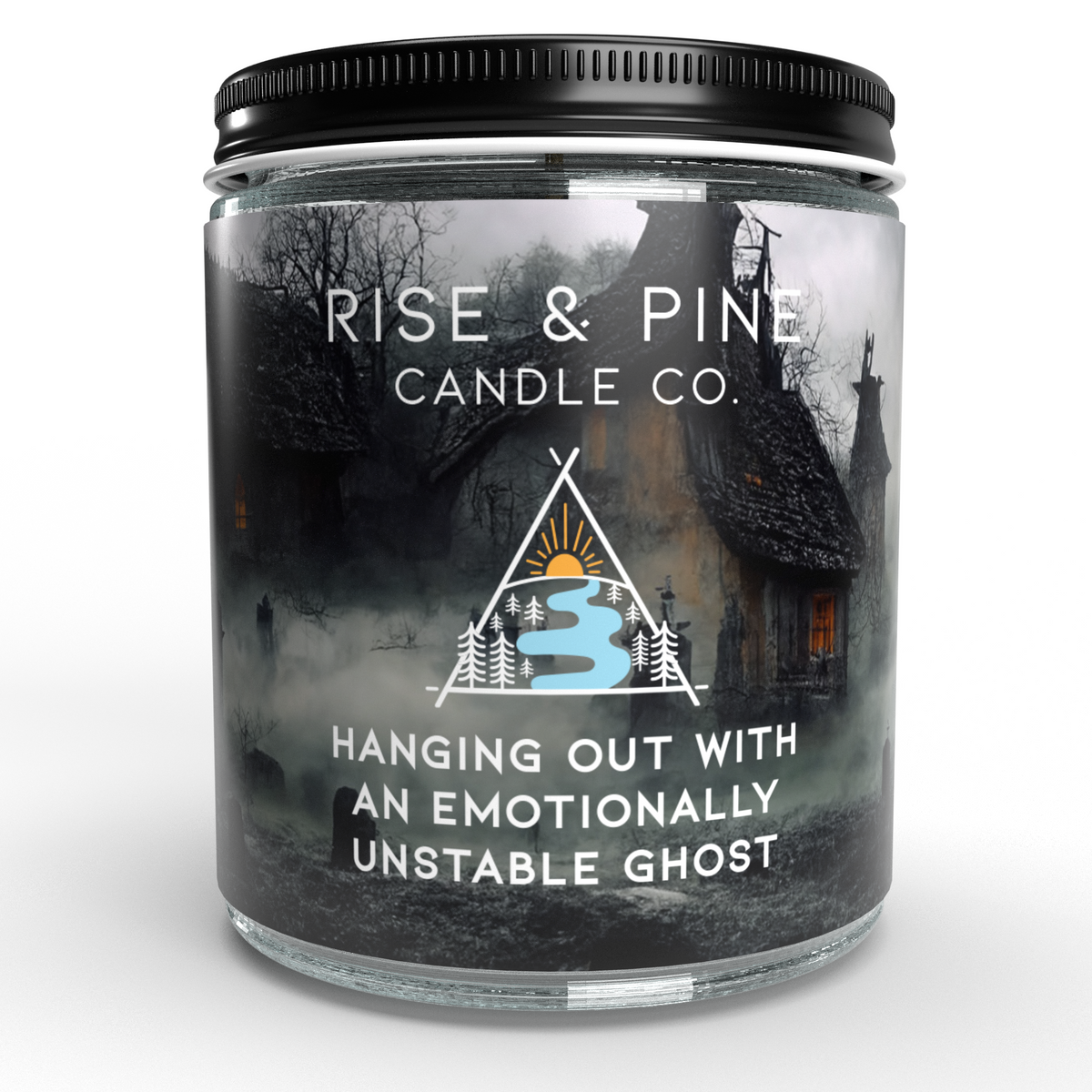 Haunted Ghost Soy Wax Candle