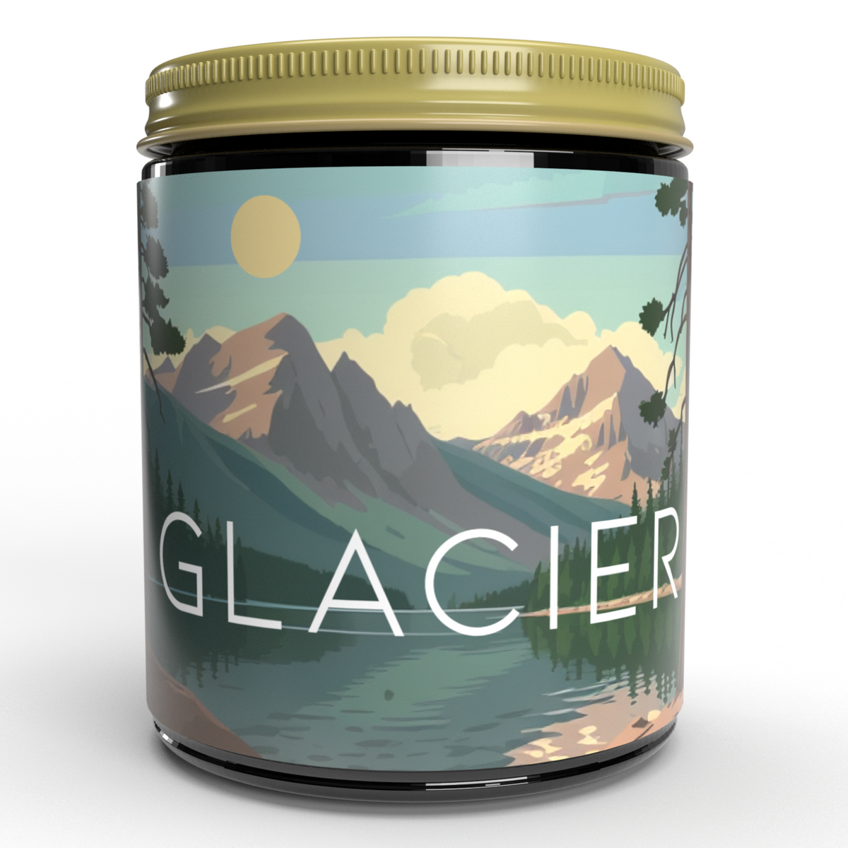 Glacier National Park Soy Wax Candle - 9oz