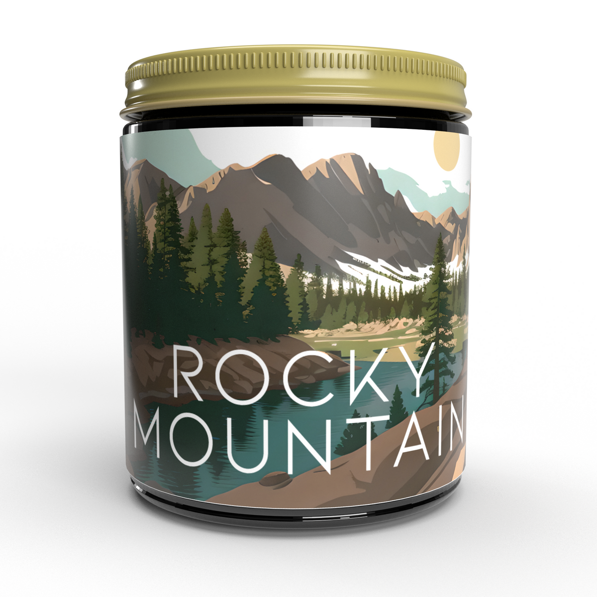 Rocky Mountain National Park Soy Wax Candle - 9oz
