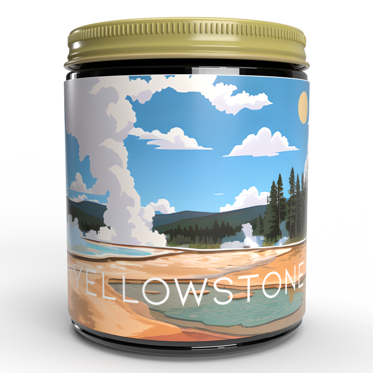 Yellowstone National Park Soy Wax Candle - 9oz