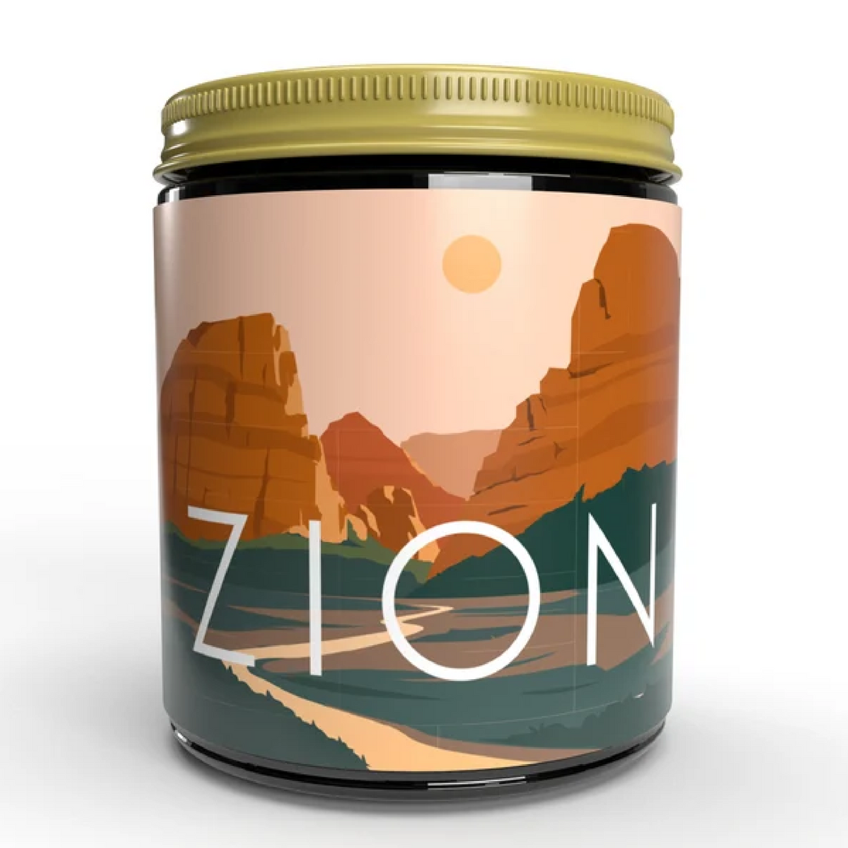 Zion National Park Soy Wax Candle - 9oz
