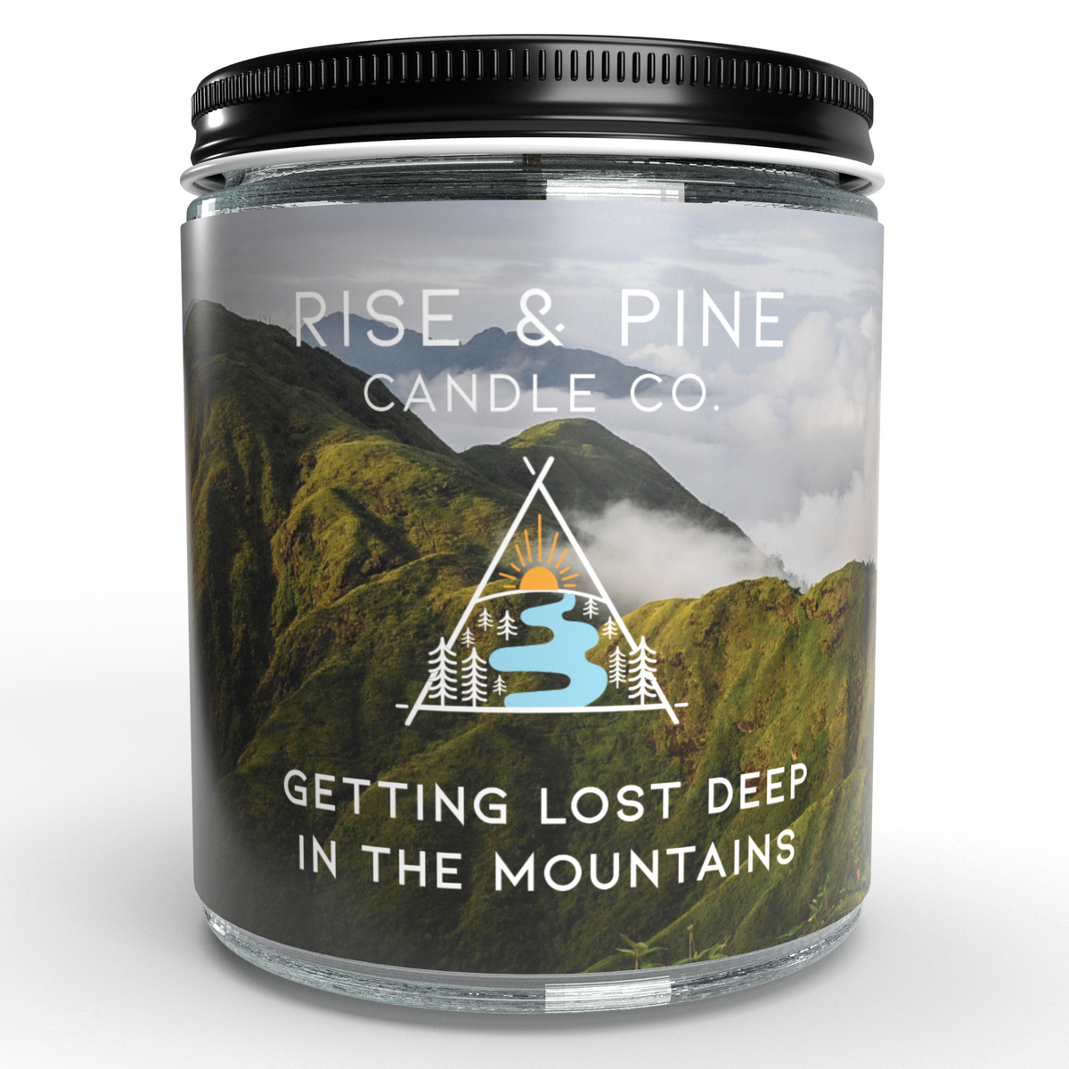 Misty Fir Needle Soy Wax Candle - 9oz