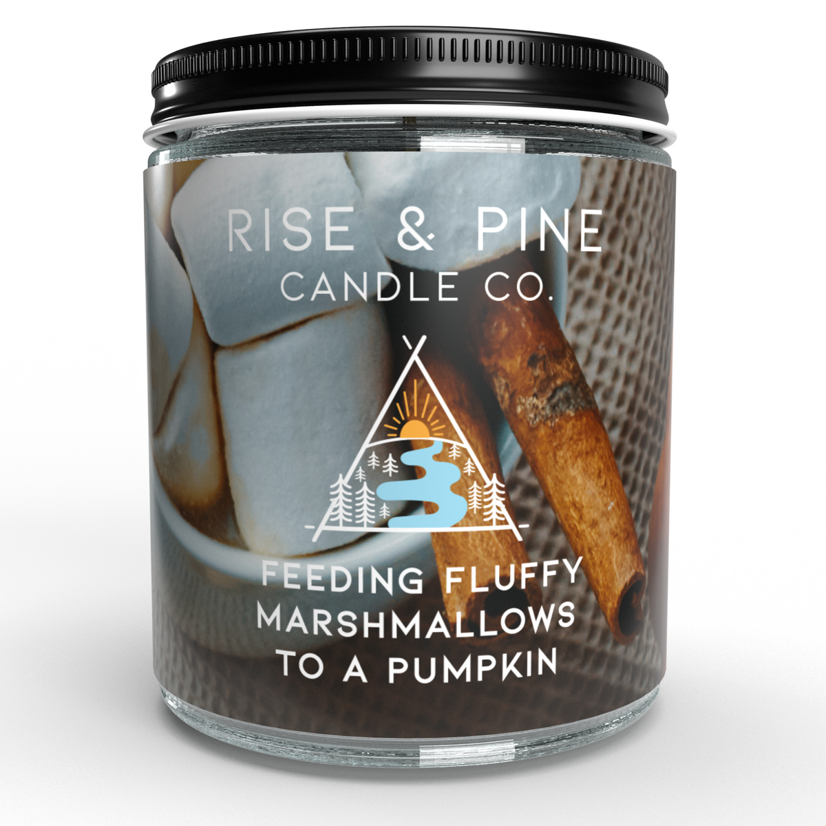 Pumpkin Marshmallow Soy Wax Candle