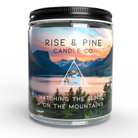 Sandalwood Clove Mountain Soy Wax Candle - 9oz