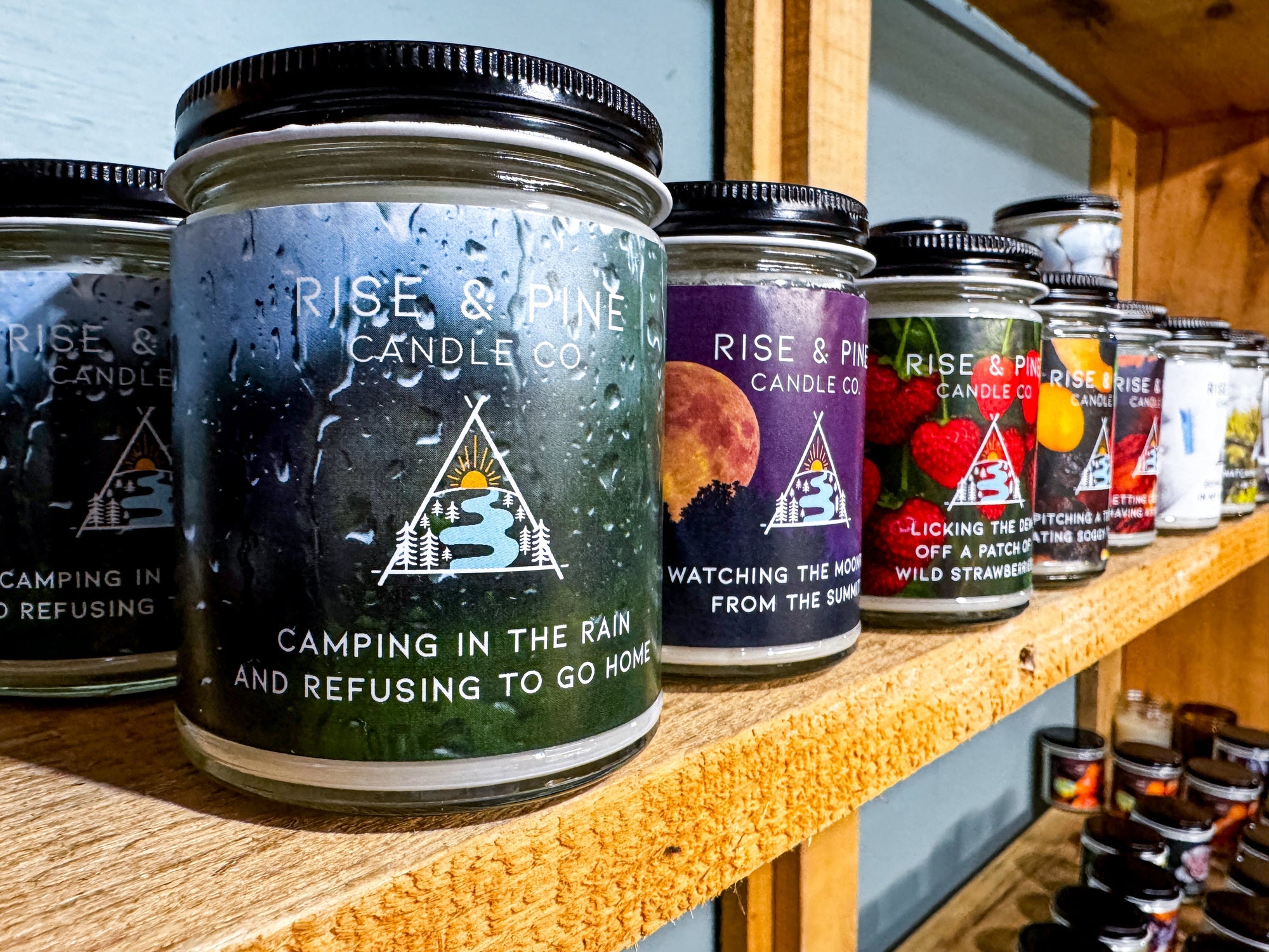 How Nature Shapes Every Rise & Pine Candle