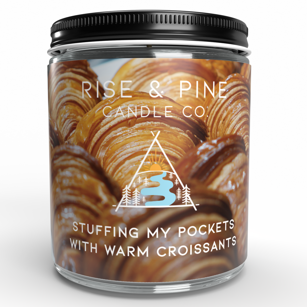 Warm Croissants Soy Wax Candle