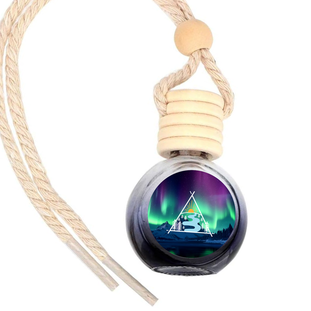 Blackberry Incense Northern Lights Hanging Car Diffuser/Air Freshener