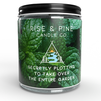 Garden Mint Soy Wax Candle - 9oz