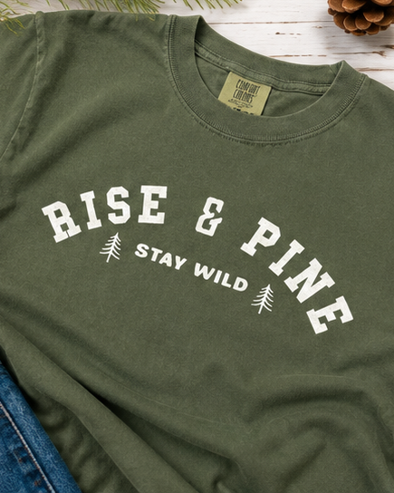Rise & Pine T-shirt