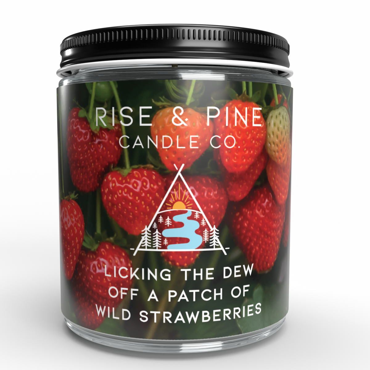 Strawberry Fields Soy Wax Candle - 9oz
