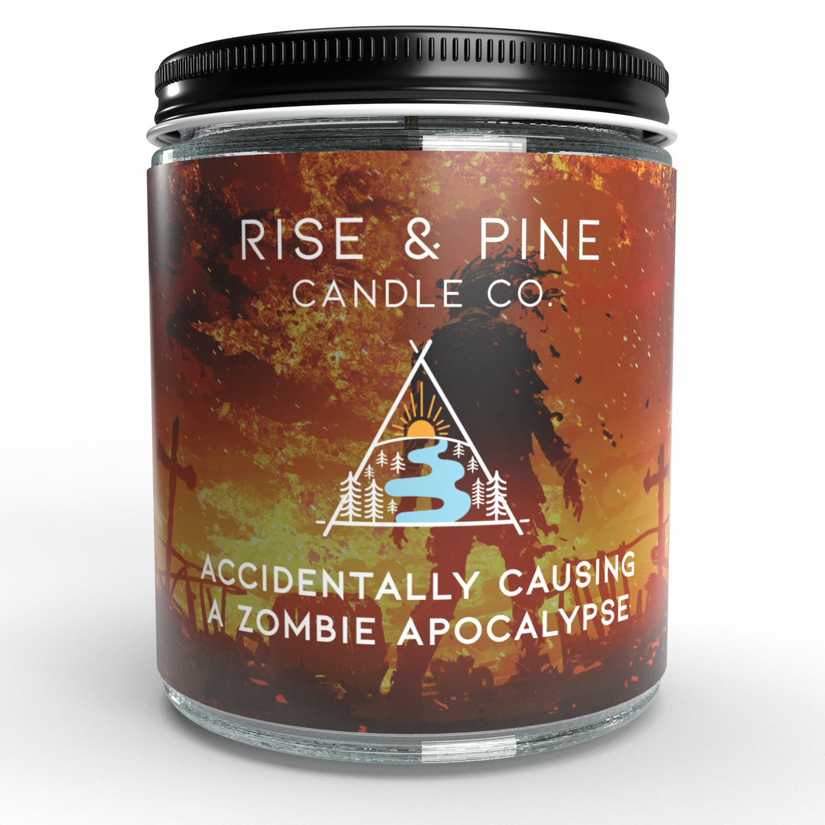 Smoke & Bonfire Zombie Soy Wax Candle