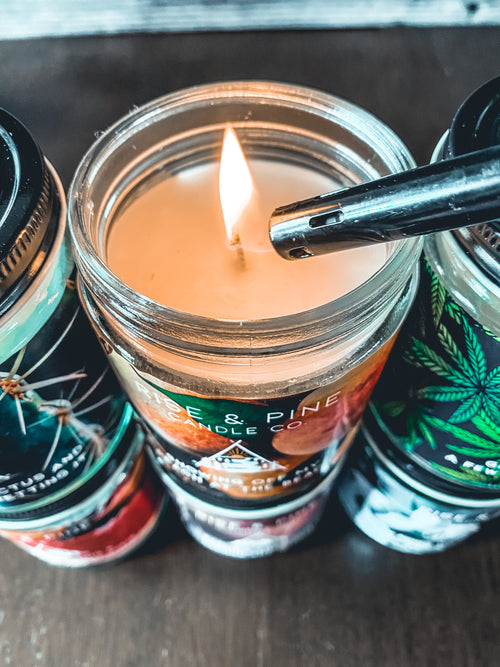 Lemon Mint Soy Wax Candle - 9oz