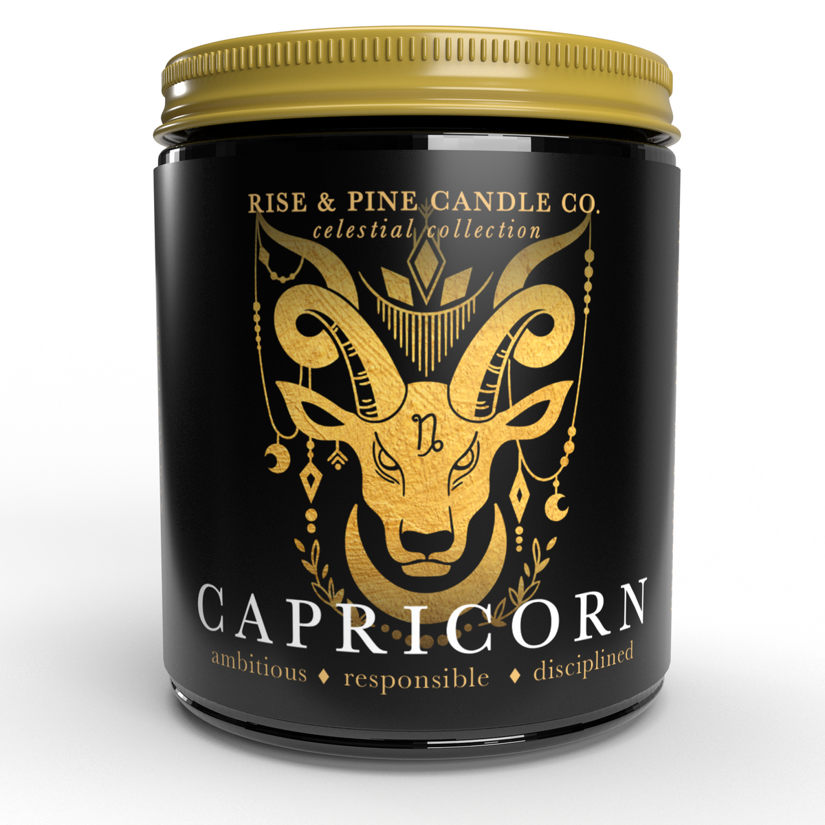 Capricorn Soy Wax Candle - 9oz