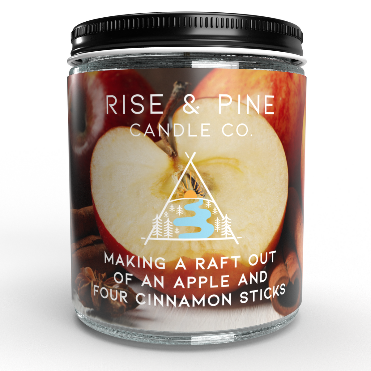 Apple Cinnamon Soy Wax Candle