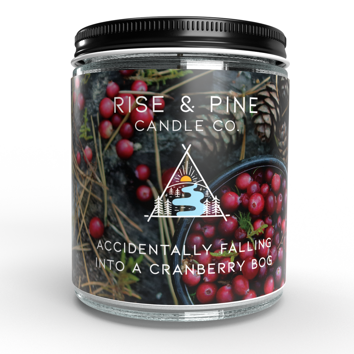 Cranberry Soy Wax Candle - 9oz