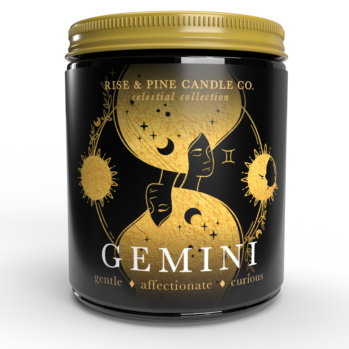 Gemini Soy Wax Candle - 9oz