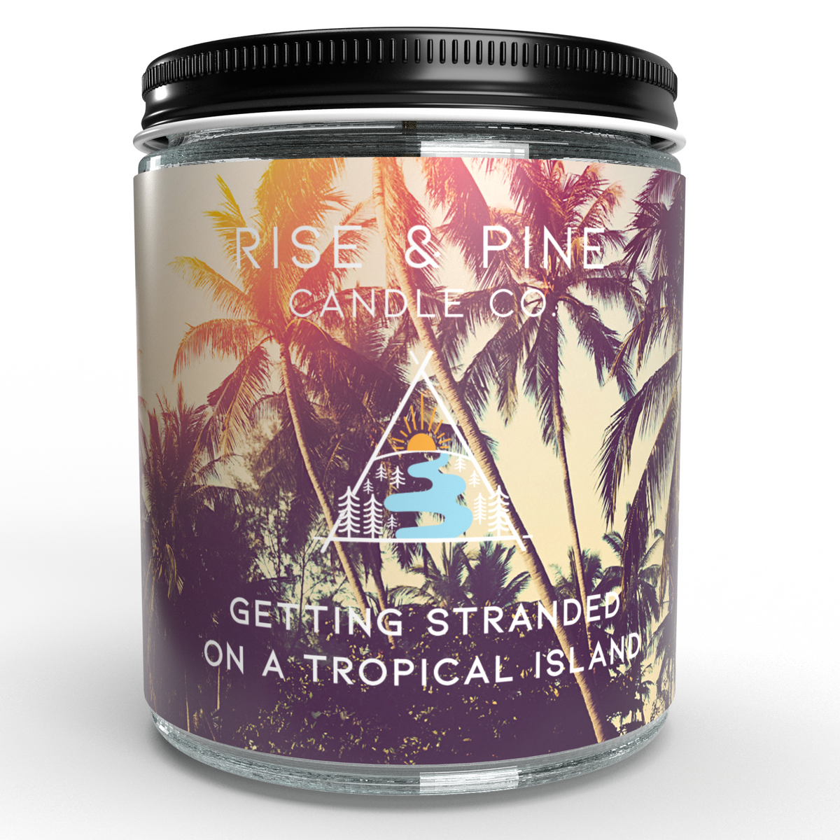 Citrus Volcano Soy Wax Candle - 9oz