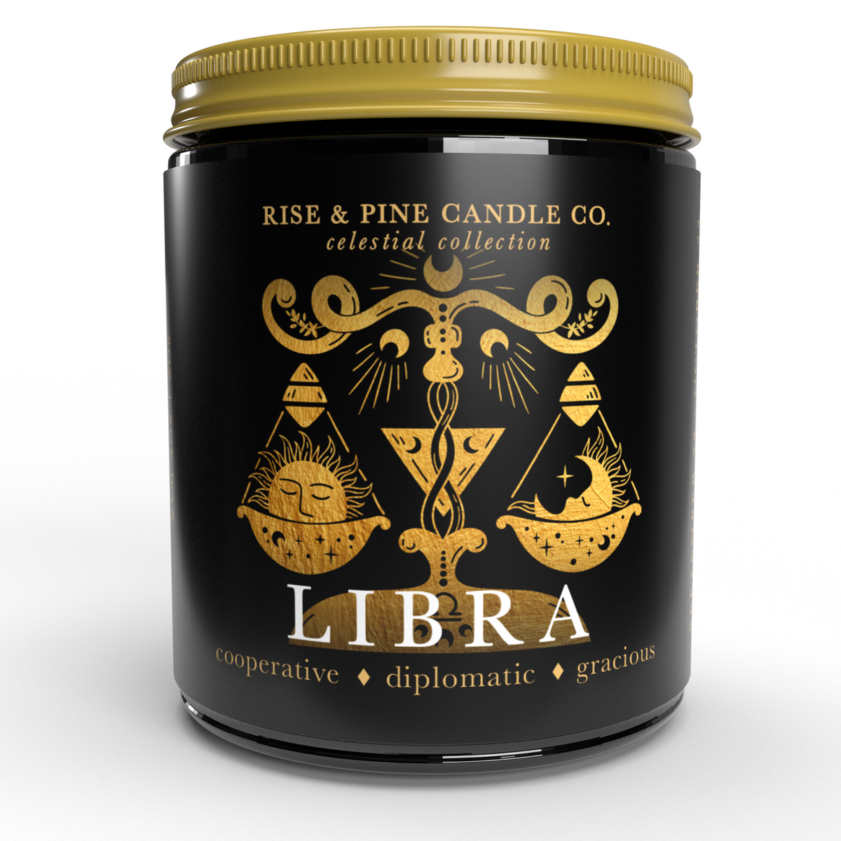 Libra Soy Wax Candle - 9oz