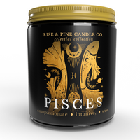 Pisces Soy Wax Candle - 9oz