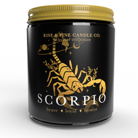 Scorpio Soy Wax Candle - 9oz